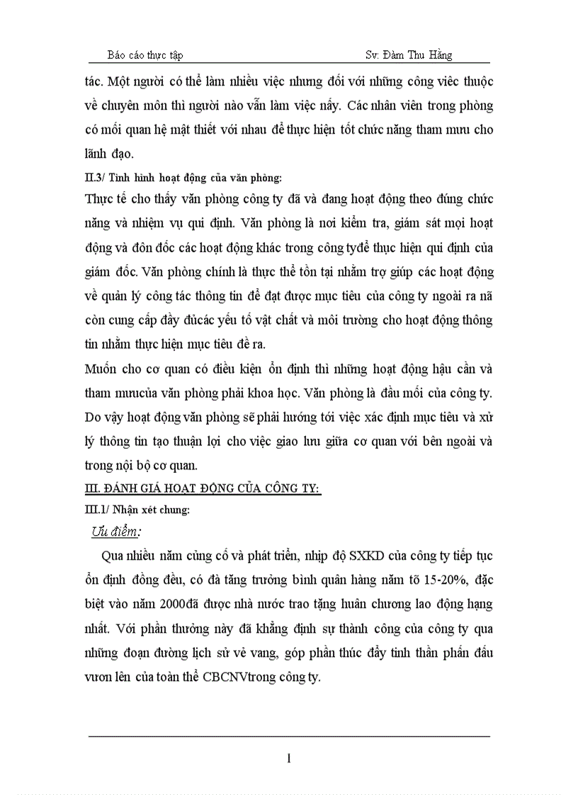 image for page Những hoạt động chính của văn phòng công ty XDCN Hà Nội