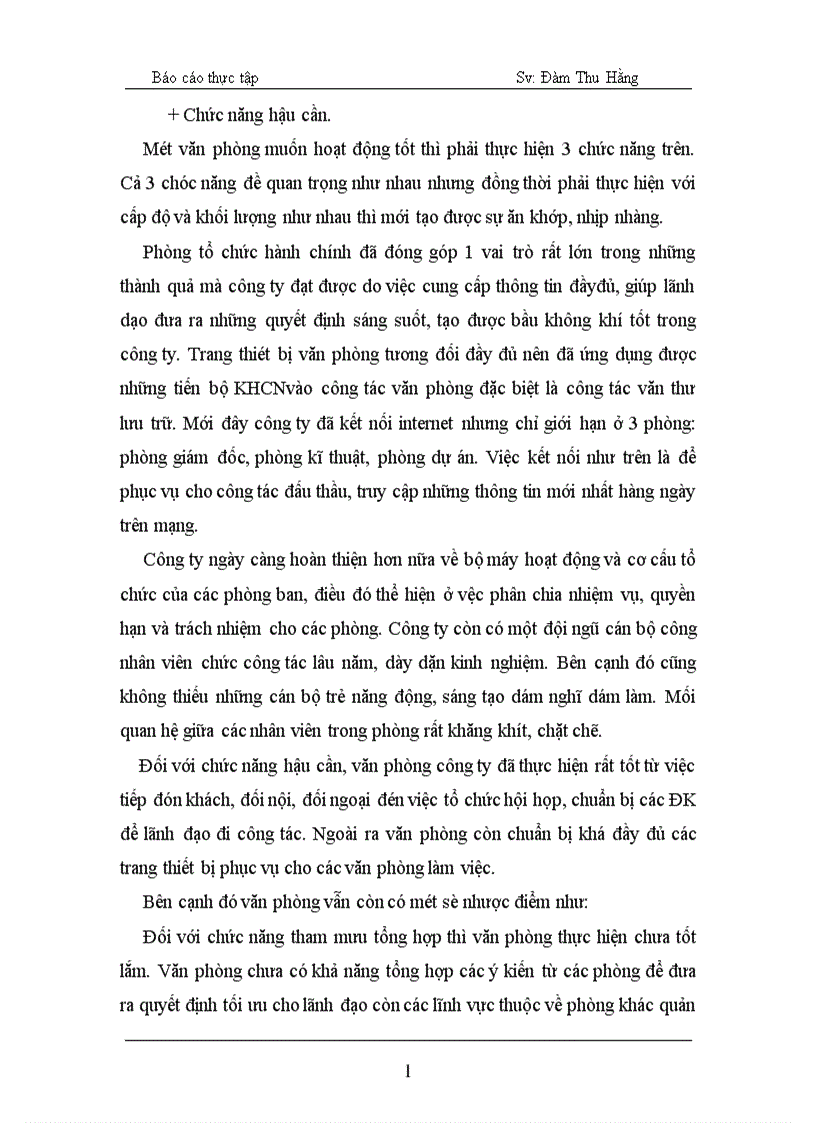 image for page Những hoạt động chính của văn phòng công ty XDCN Hà Nội