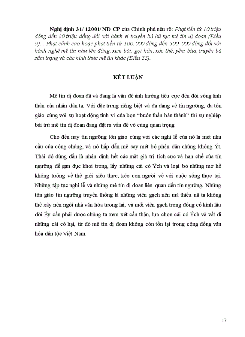 image for page Mê tín dị đoan và việc bài trừ các hoạt động mê tín dị đoan tại đền Sòng Sơn Bỉm Sơn Thanh Hoá trong giai đoạn hiện nay