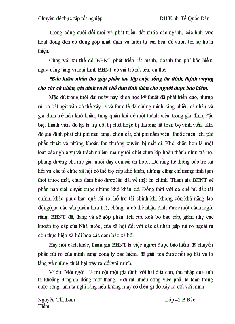 image for page Một số kiến nghị nhằm nâng cao kết quả triển khai sản phẩm bảo hiểm nhân thọ tại công ty BHNT Bắc Ninh