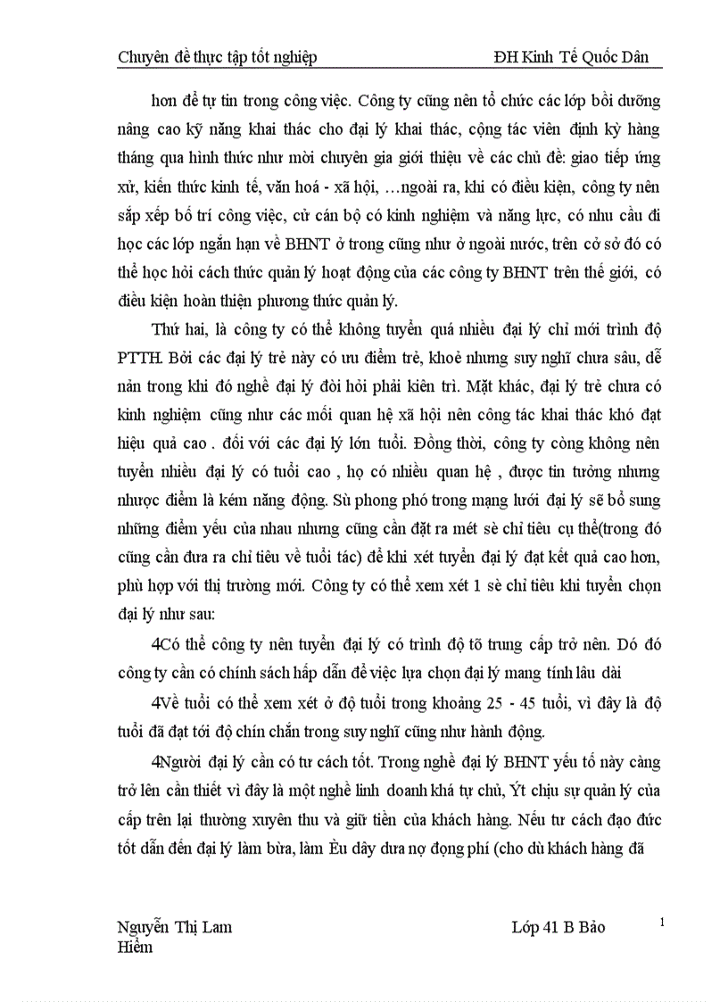 image for page Một số kiến nghị nhằm nâng cao kết quả triển khai sản phẩm bảo hiểm nhân thọ tại công ty BHNT Bắc Ninh
