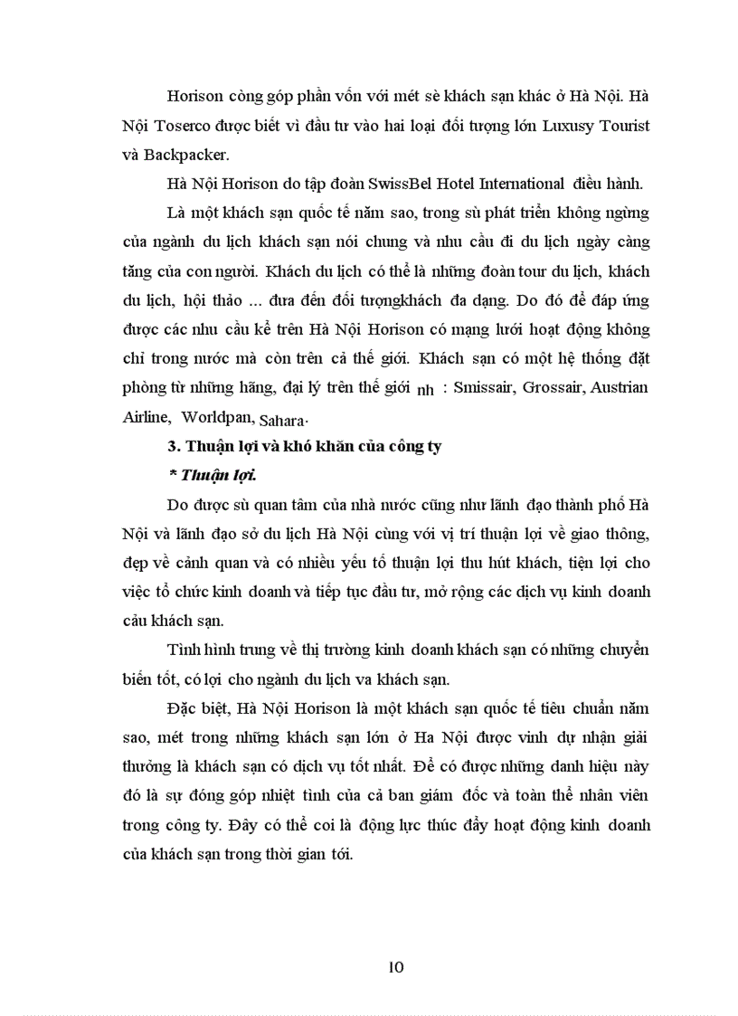 image for page Nghiệp vụ phục vụ buồng tại khách sạn Hanội Horison