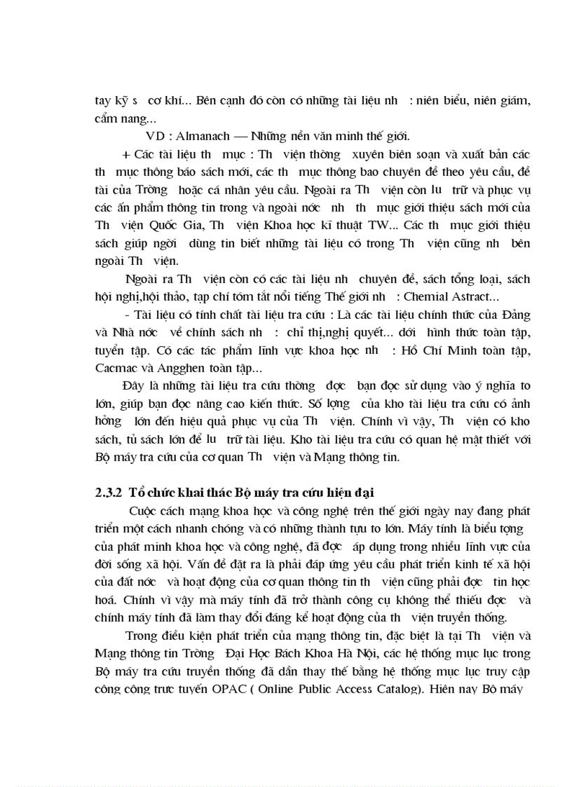 image for page Nghiên cứu Bộ máy tra cứu tin của Thư viện và Mạng thông tin Trường Đại Học Bách Khoa Hà Nội 1