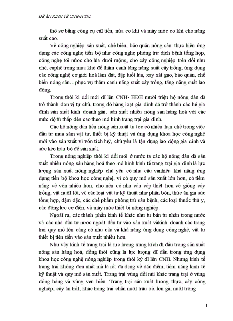 image for page Công nghiệp hoá hiện đại hoá nông nghiệp nông thôn ở Việt Nam 1