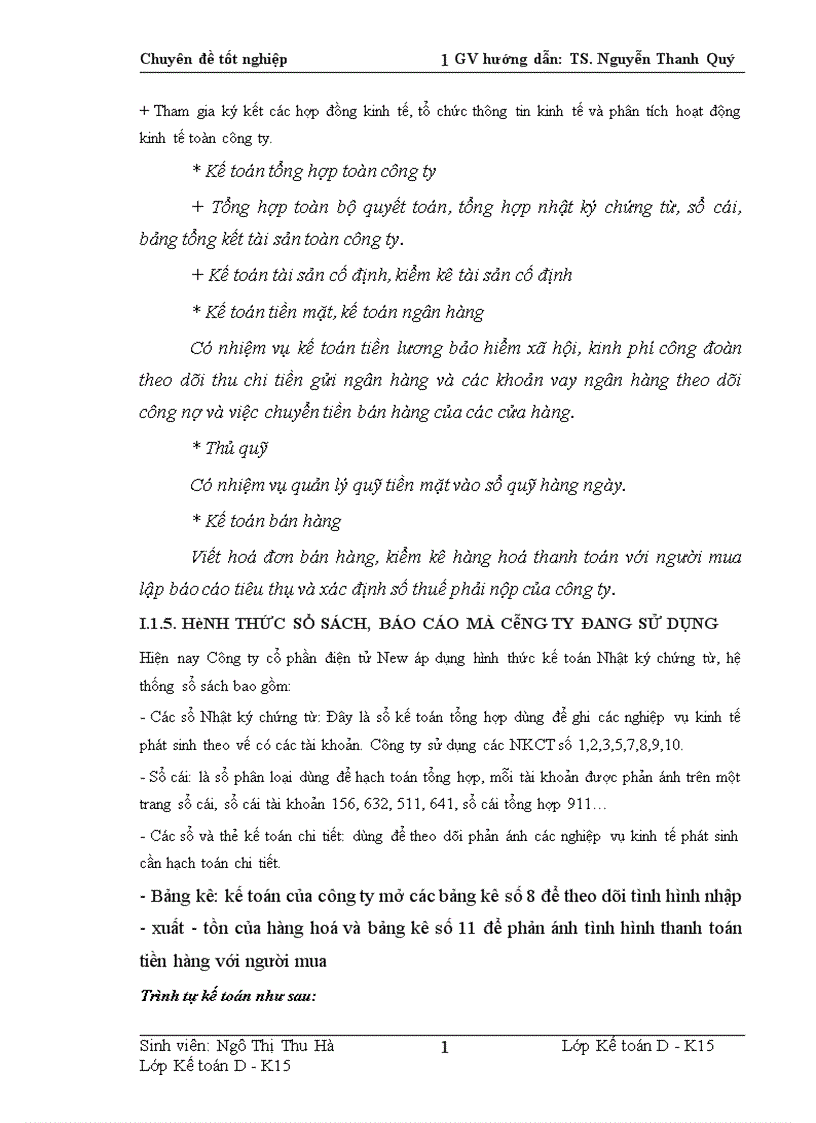image for page Hoàn thiện kế toán tiêu thụ xác định kết quả kinh doanh tại Công ty Cổ phần điện tử New 1