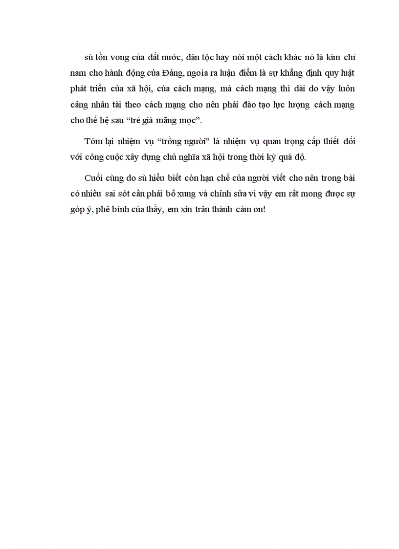 image for page Bồi dưỡng thế hệ cách mạng cho đời sau là việc rất quan trọng và cần thiết