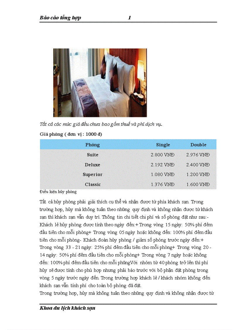 image for page Báo cáo thực tập tổng hợp về khách sạn Fortuna