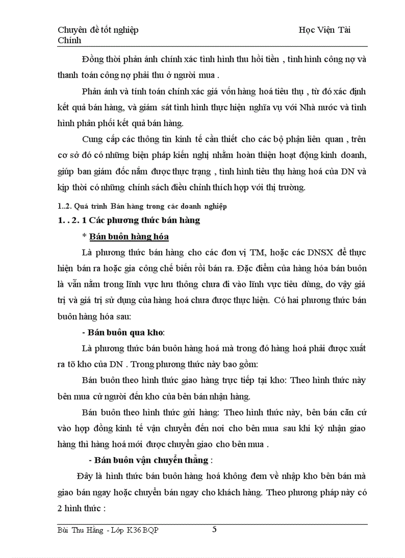 image for page Kế toán bán hàng và xác định kết quả bán hàng tại Công ty TNHH Khánh An 1