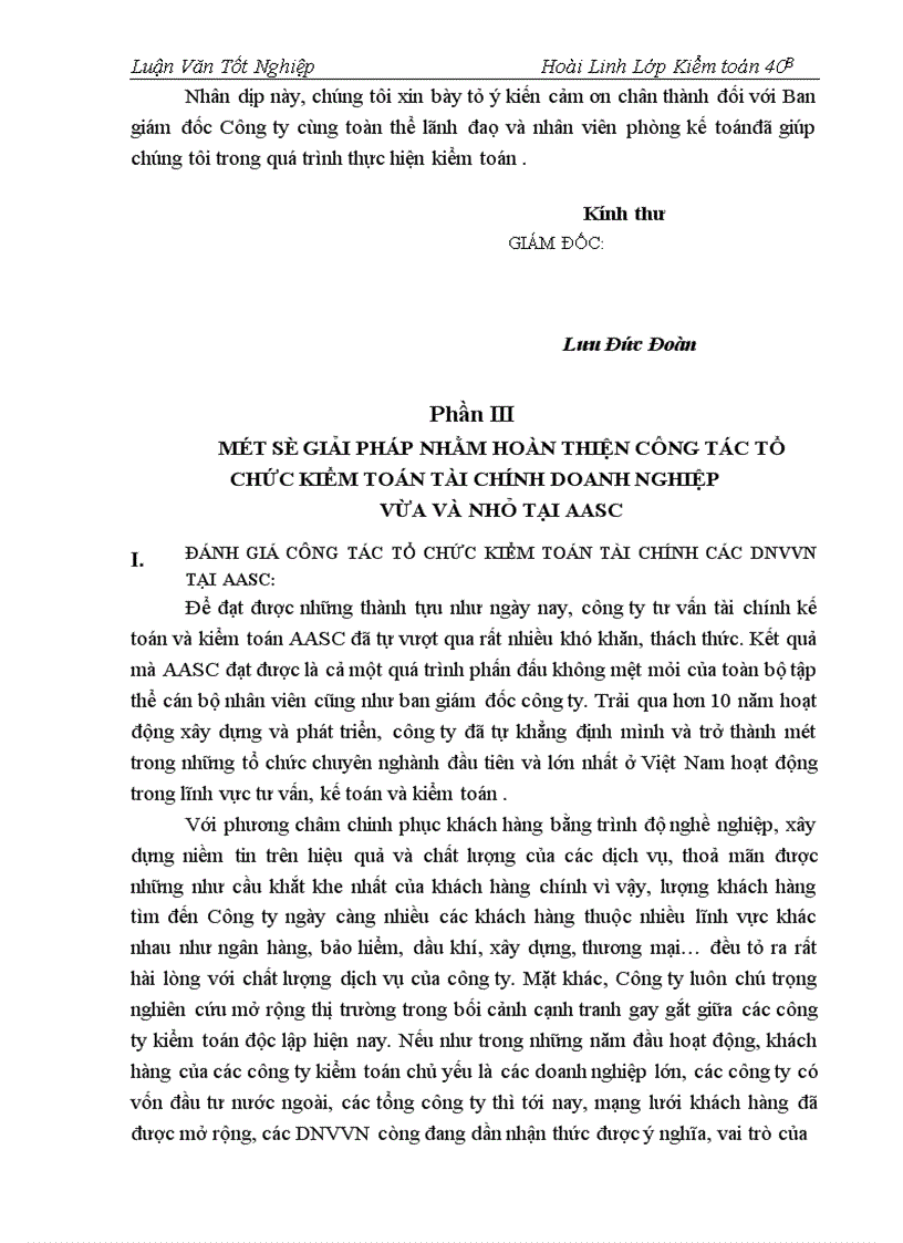 image for page Tổ chức kiểm toán báo cáo tài chính các DNVVN do Công ty Dịch vụ Tư vấn Tài chính Kế toán và Kiểm toán thực hiện