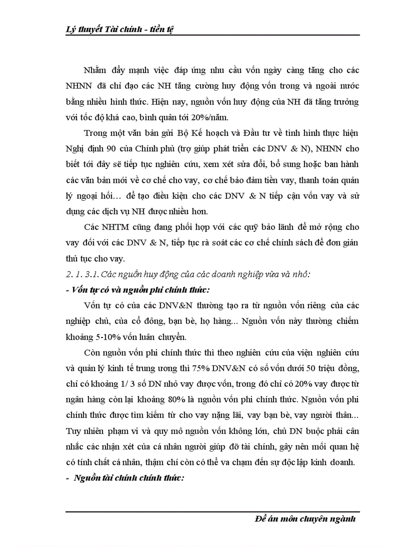 image for page Thực trạng và giải pháp huy động vốn tại các doanh nghiệp vừa và nhỏ Việt Nam 1