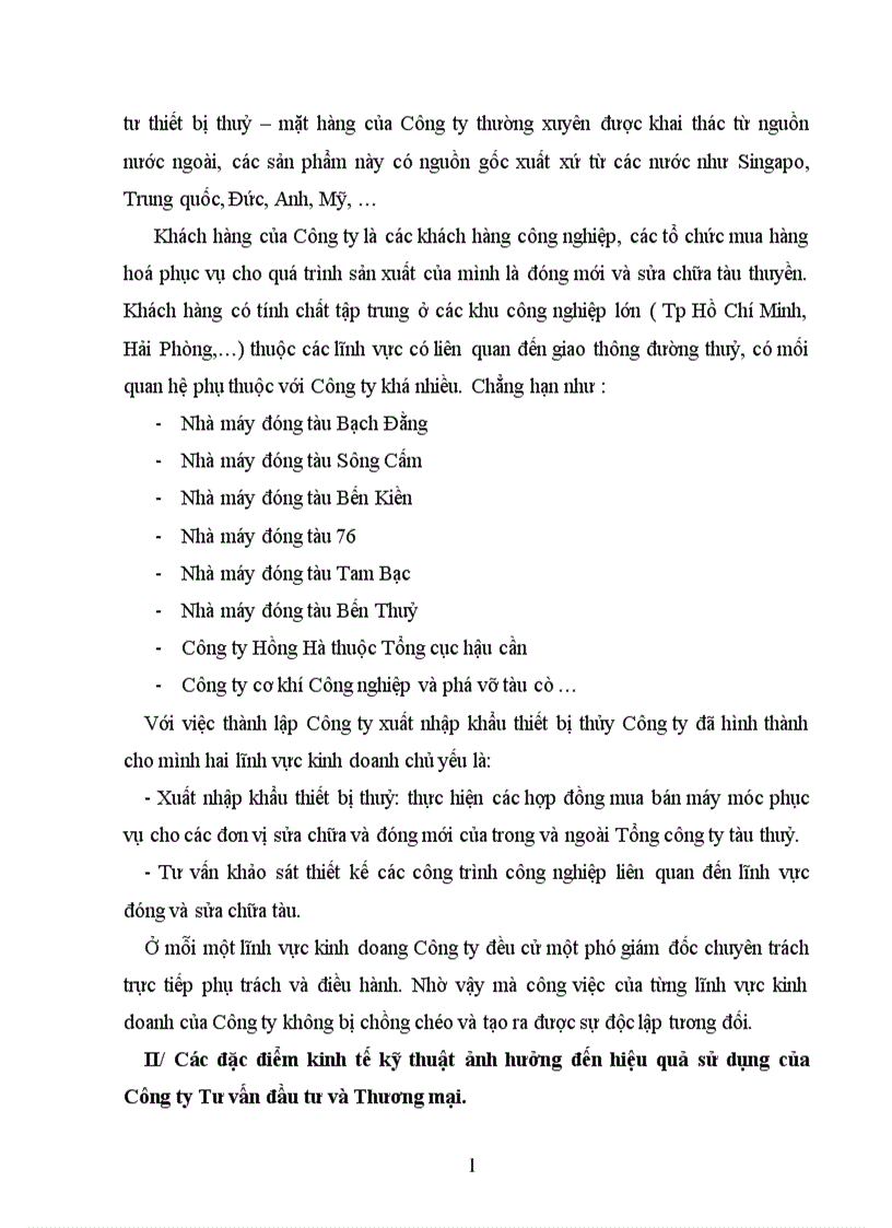 image for page Một số biện pháp nhằm nâng cao hiệu quả sử dụng vốn của Công ty Tư vấn đầu tư và Thương mại 1