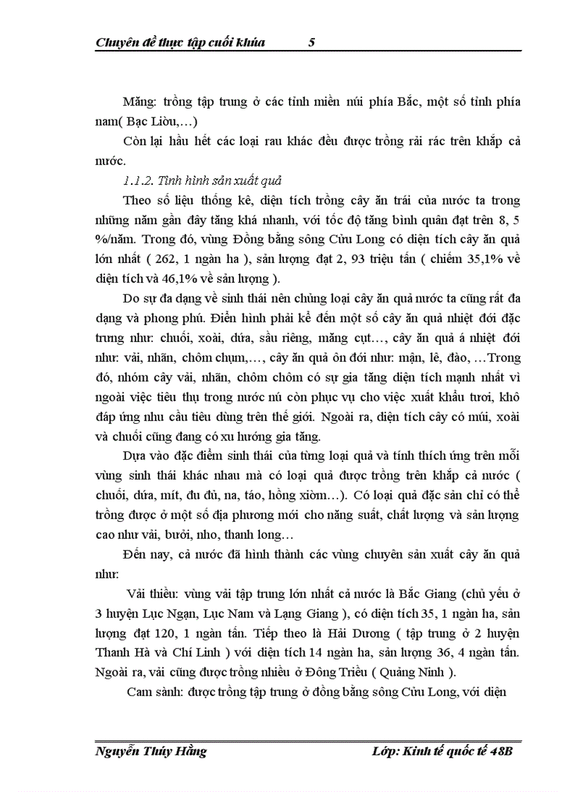 image for page Đẩy mạnh xuất khẩu mặt hàng rau quả của Việt Nam