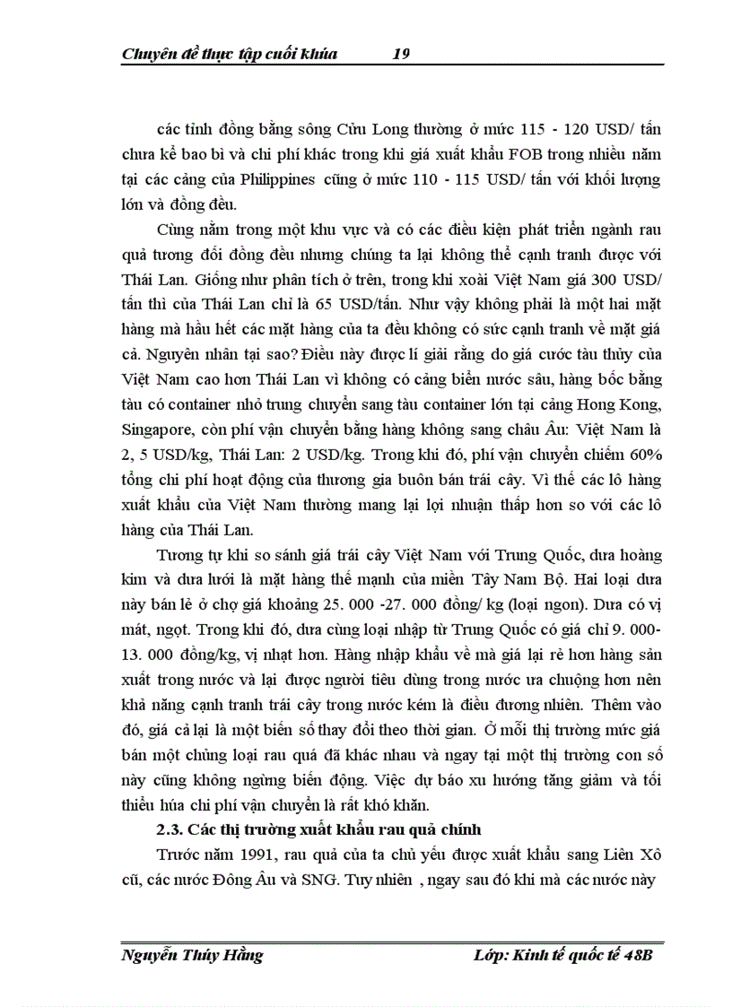 image for page Đẩy mạnh xuất khẩu mặt hàng rau quả của Việt Nam