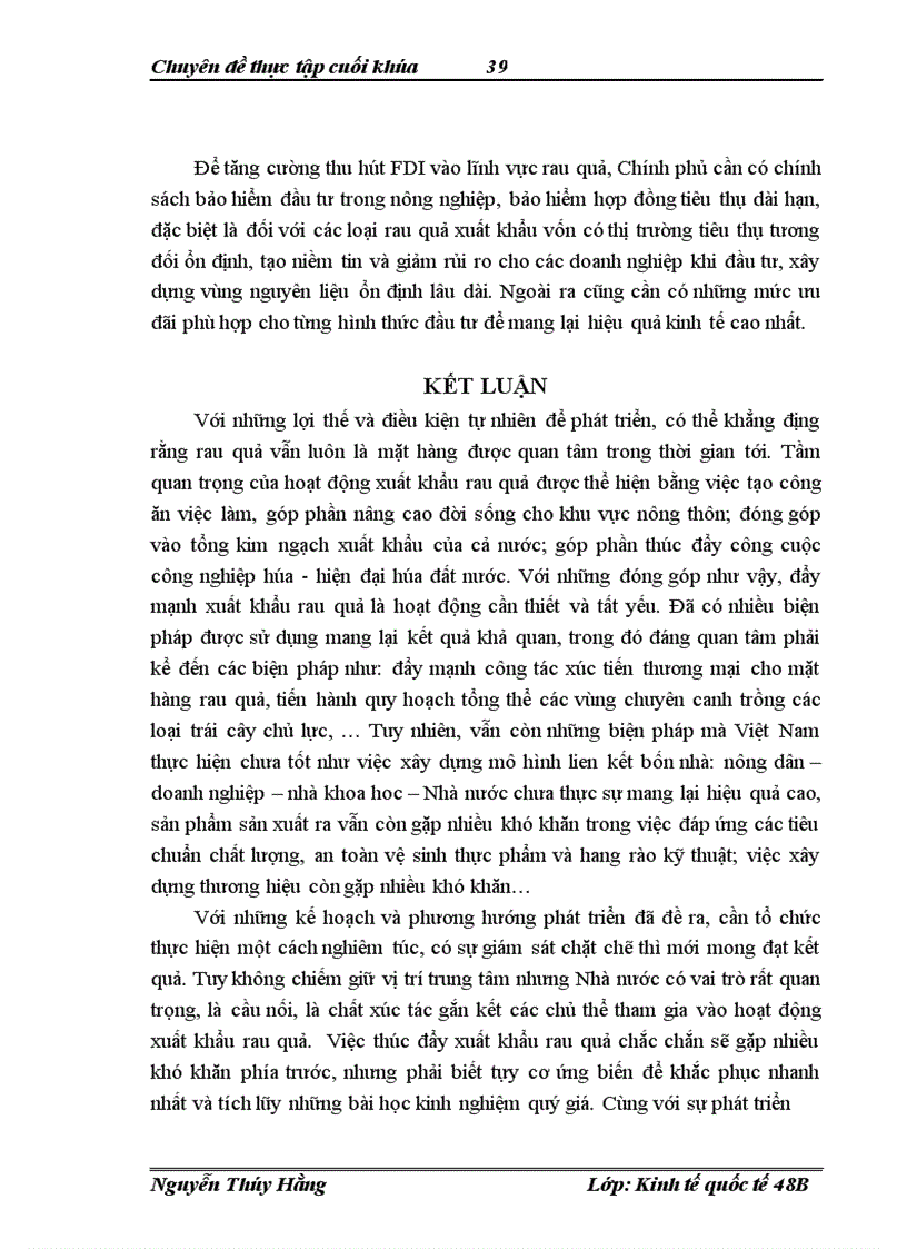 image for page Đẩy mạnh xuất khẩu mặt hàng rau quả của Việt Nam