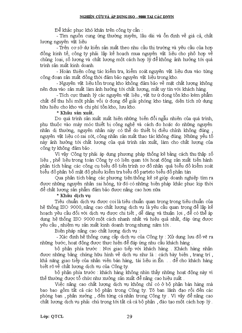 image for page Vấn đề nghiên cứu áp dụng Bộ tiêu chuẩn ISO 9000 tại các DNVN hiện nay 1