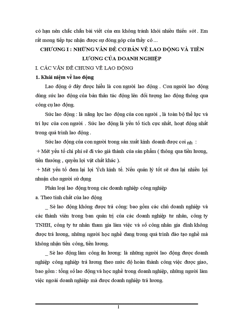 image for page Vận dụng một số phương pháp thống kê phân tích tình hình lao động và tiền lương ở Nhà máy thuốc lá Thăng Long thời kỳ