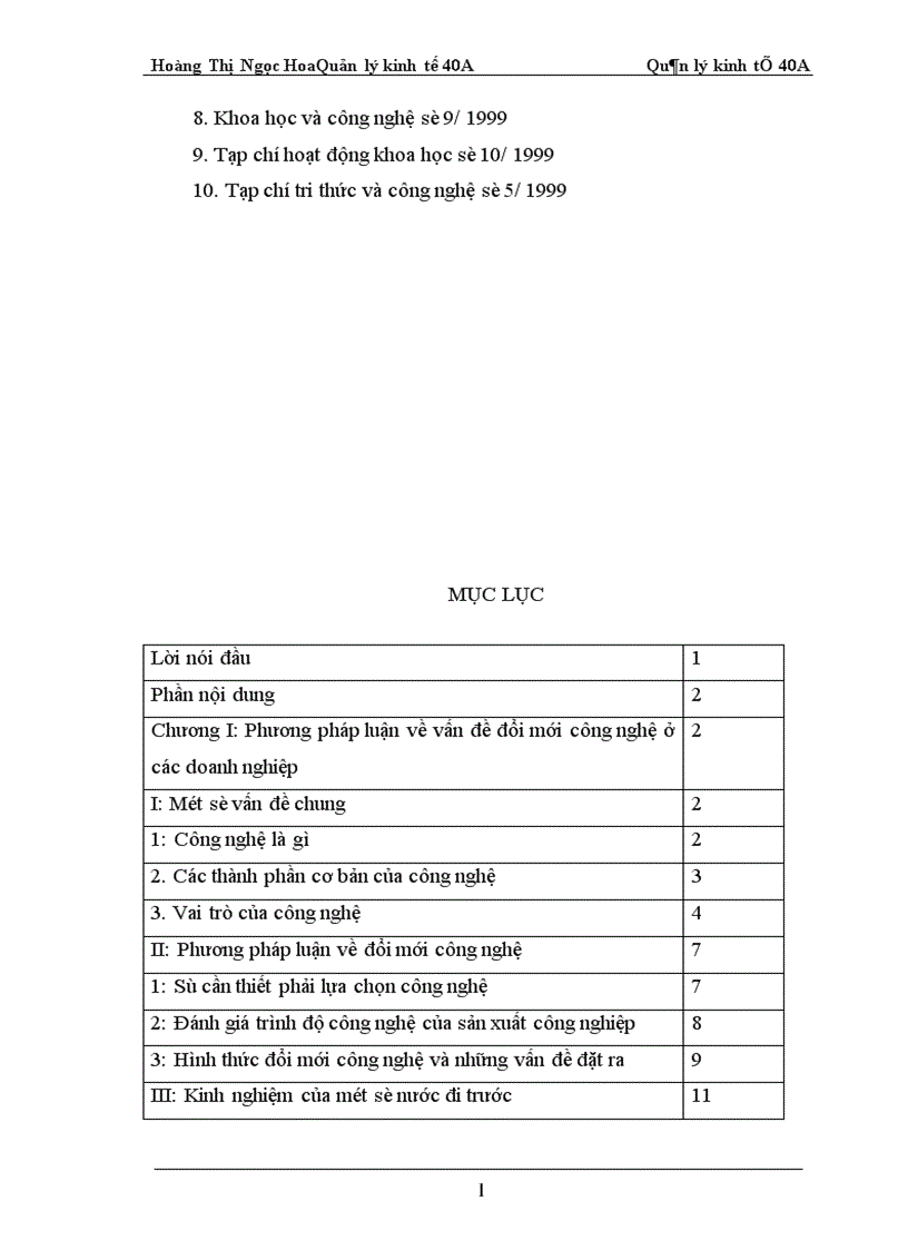 image for page Một số vấn đề về đổi mới công nghệ trong các doanh nghiệp công nghệp ở Việt Nam 1
