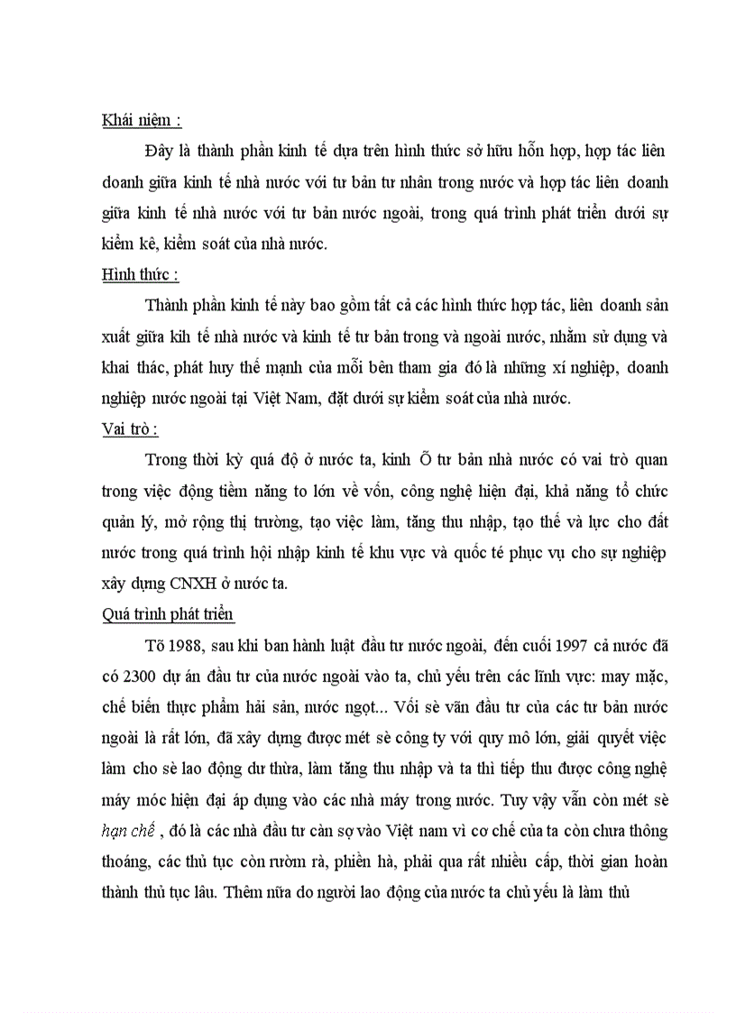 image for page Cơ cấu các thành phần kinh tế của nền kinh tế thị trường định hướng xã hội chủ nghĩa ở Việt Nam 1