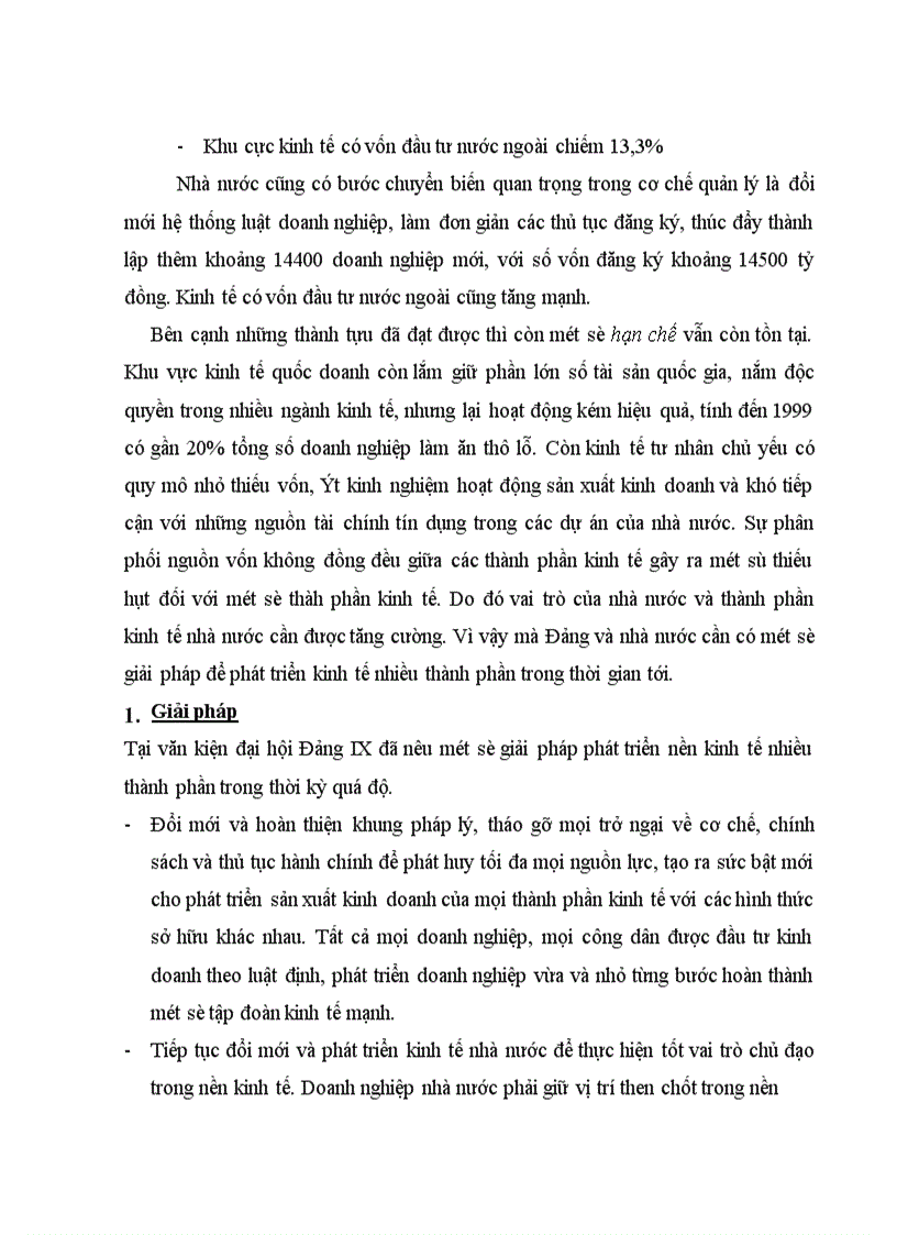image for page Cơ cấu các thành phần kinh tế của nền kinh tế thị trường định hướng xã hội chủ nghĩa ở Việt Nam 1