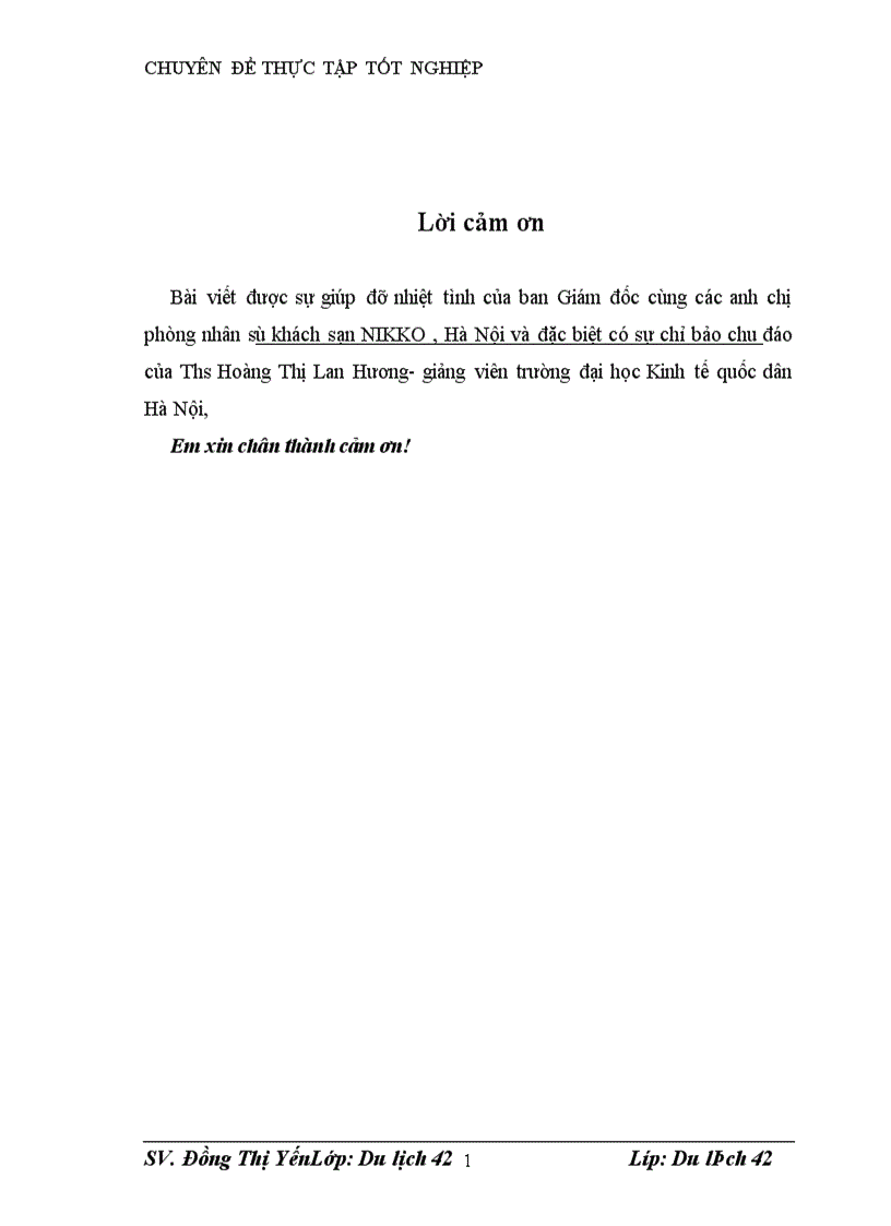 image for page Thực trạng và một số kiến nghị nhằm hoàn thiện công tác quản lý nhân lực với mục tiêu tạo động lực làm việc cho ngưòi lao động tại khách sạn NIKKO Hà Nội