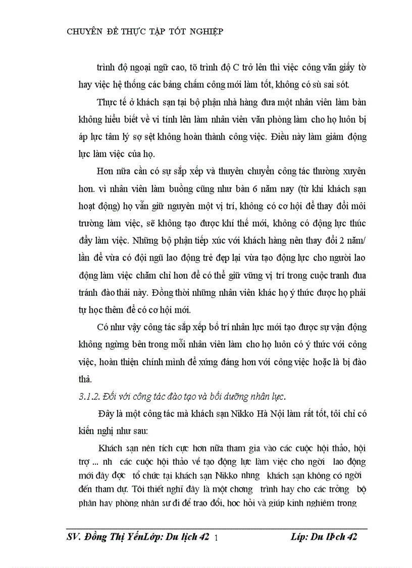 image for page Thực trạng và một số kiến nghị nhằm hoàn thiện công tác quản lý nhân lực với mục tiêu tạo động lực làm việc cho ngưòi lao động tại khách sạn NIKKO Hà Nội