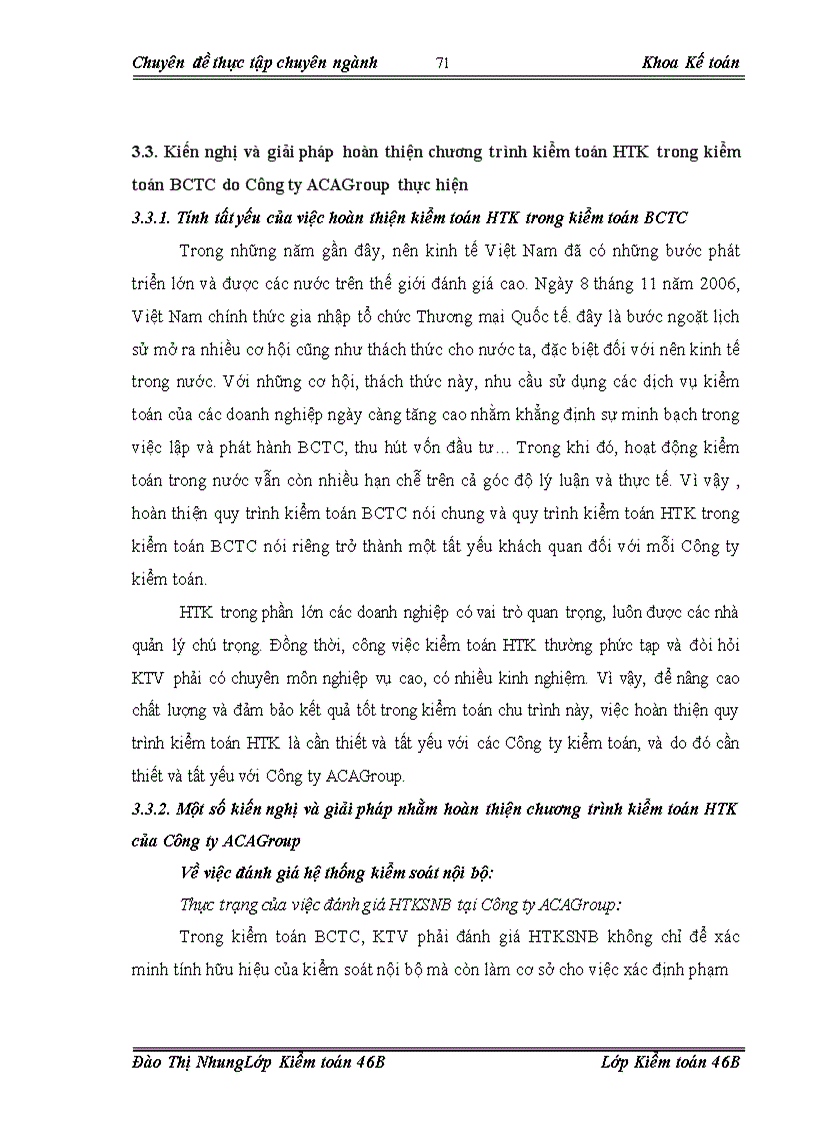 image for page Hoàn thiện kiểm toán chu trình hàng tồn kho trong kiểm toán Báo cáo Tài chính do Công ty Kiểm toán và Tư vấn Tài chính ACAGroup thực hiện 1