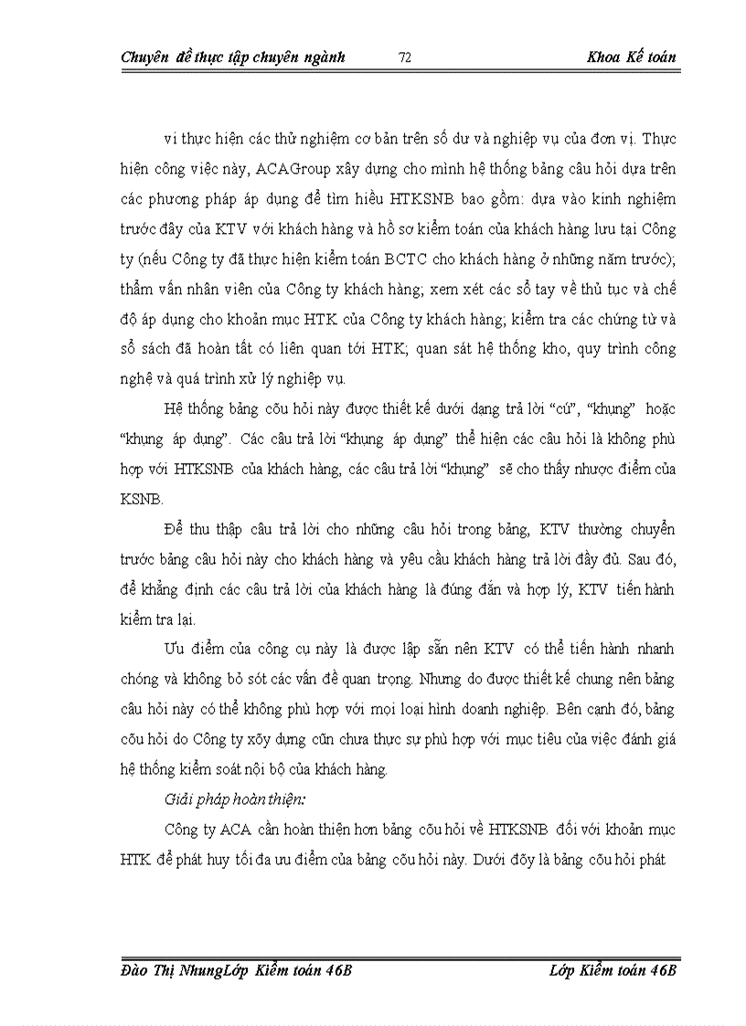 image for page Hoàn thiện kiểm toán chu trình hàng tồn kho trong kiểm toán Báo cáo Tài chính do Công ty Kiểm toán và Tư vấn Tài chính ACAGroup thực hiện 1
