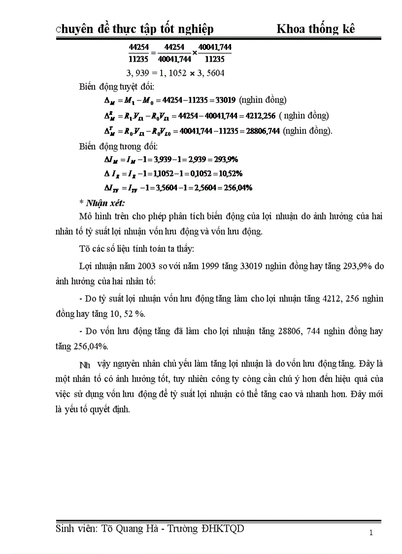 image for page Vận dụng một số phương pháp thống kê phân tích hoạt động kinh doanh của công ty TNHH Kim Linh 1