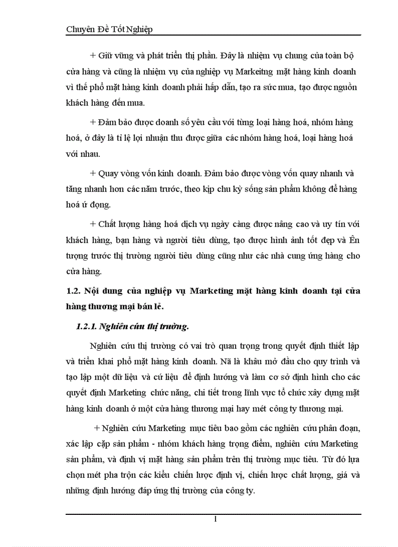 image for page Hoàn thiện nghiệp vụ Marketing mặt hàng kinh doanh tại cửa hàng thương mại 1174 đường Láng thuộc Công ty cổ phần thương mại Cầu Giấy 1