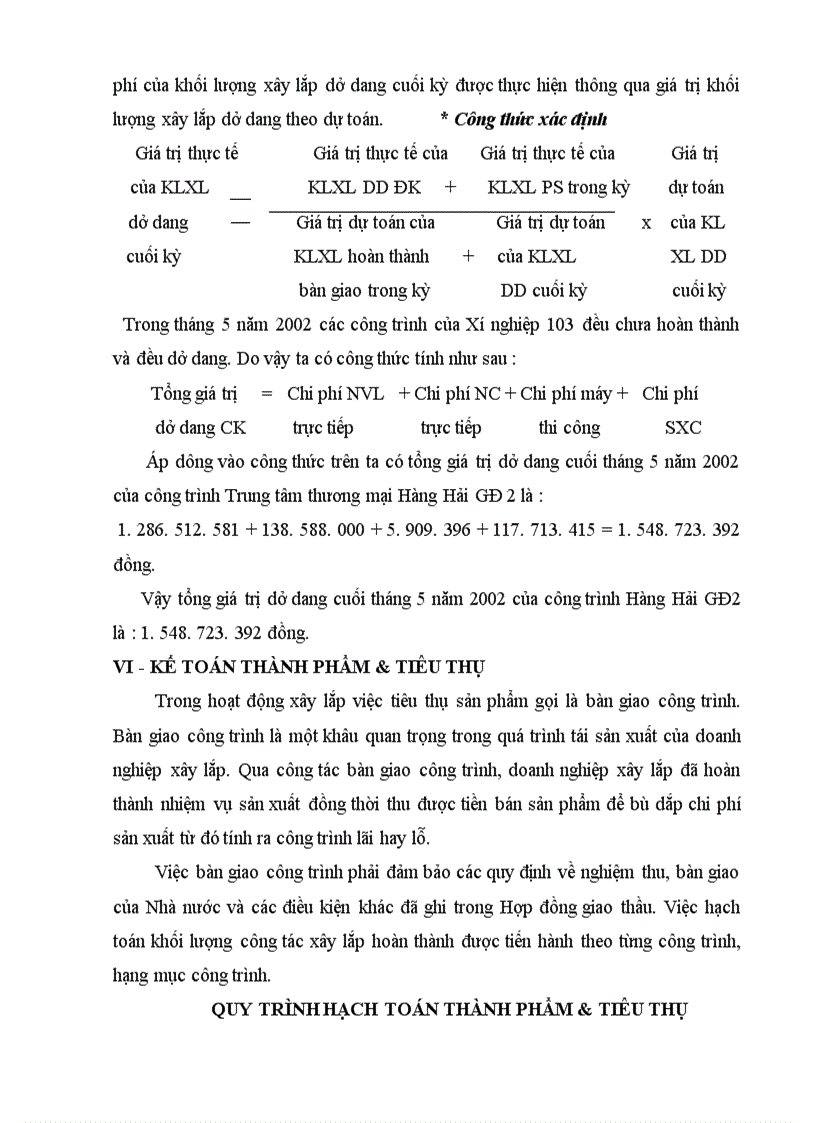 image for page Báo cáo thực tập tại Xí nghiệp 103 Công ty xây dựng số 1