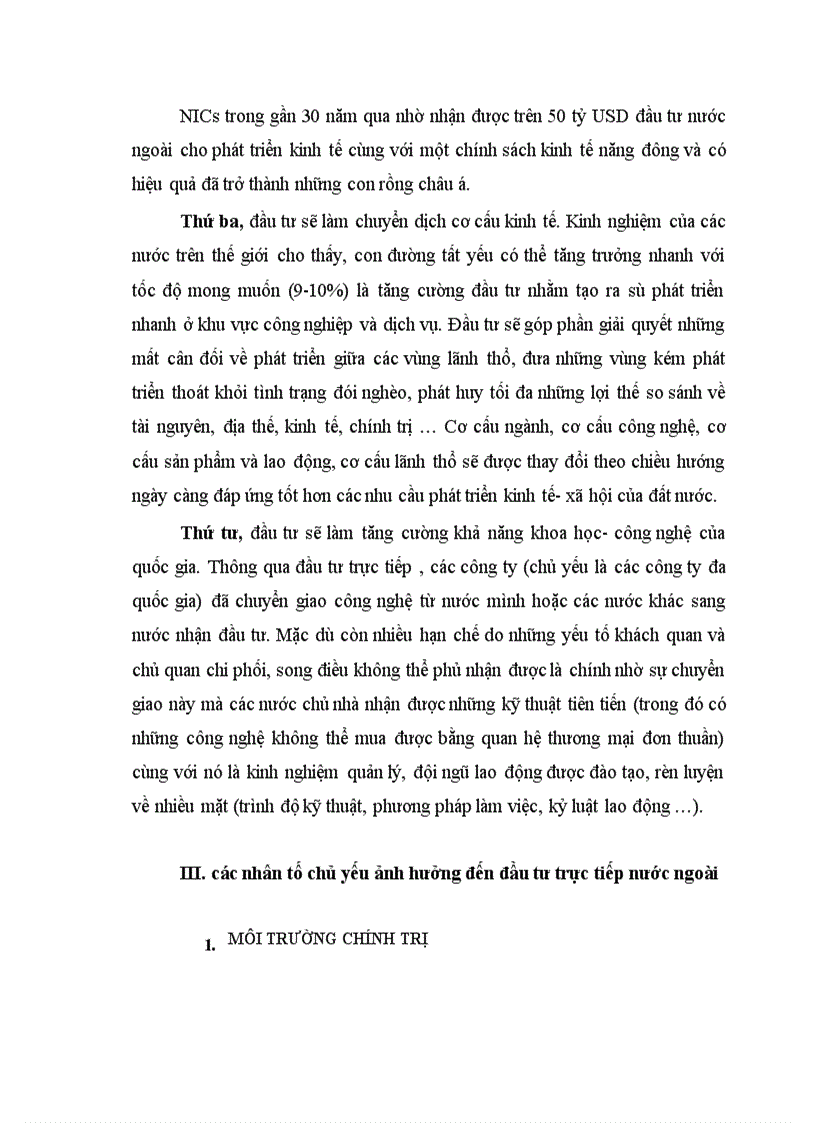 image for page Phân tích và đánh giá tình hình đầu tư trực tiếp của các nước ASEAN vào Việt nam giai đoạn 1988 2001