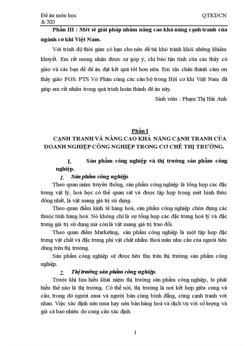 image for page Một số giải pháp nhằm nâng cao khả năng cạnh tranh của ngành cơ khí Việt Nam 1