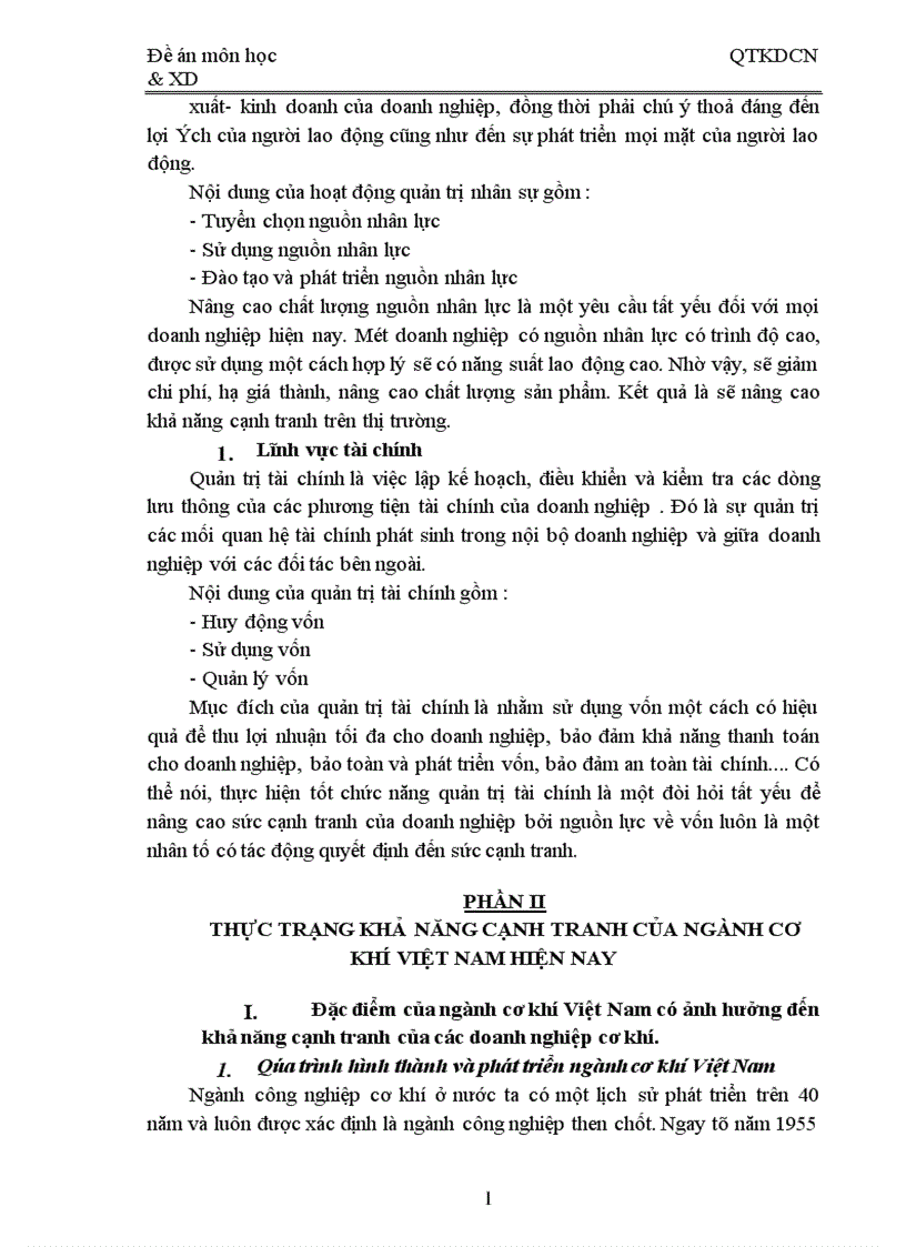 image for page Một số giải pháp nhằm nâng cao khả năng cạnh tranh của ngành cơ khí Việt Nam 1