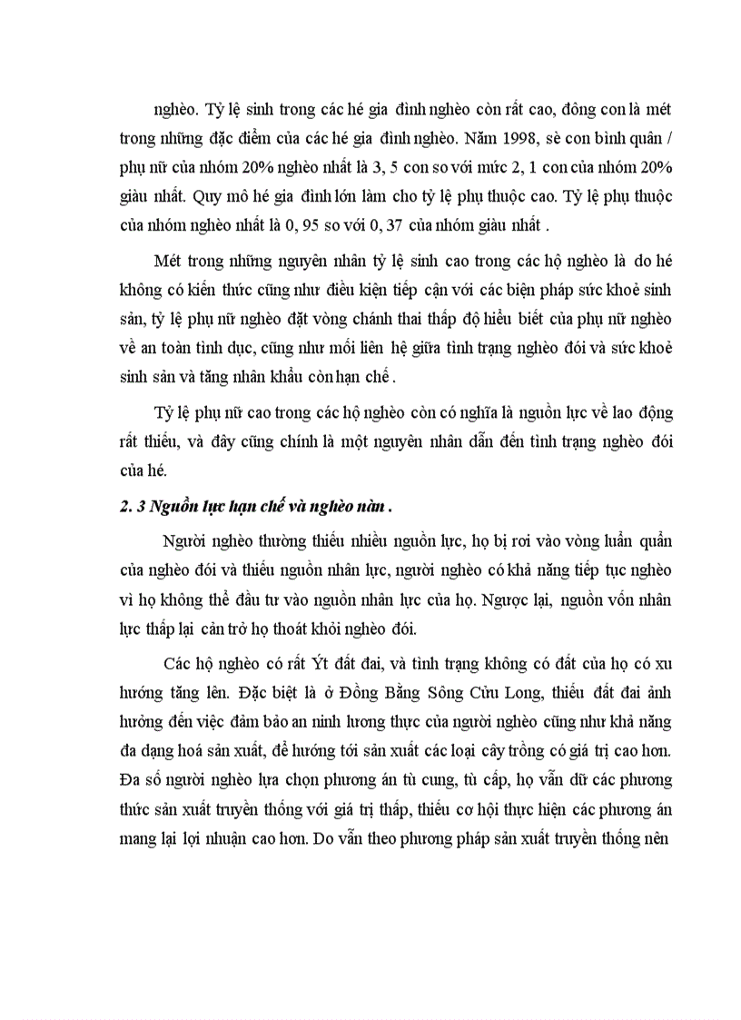 image for page Thực trạng và những giải pháp chủ yếu nhằm xoá đói giảm nghèo ở một số xã đặc biệt khó khăn huyện Sóc Sơn Thành phố Hà nội 1