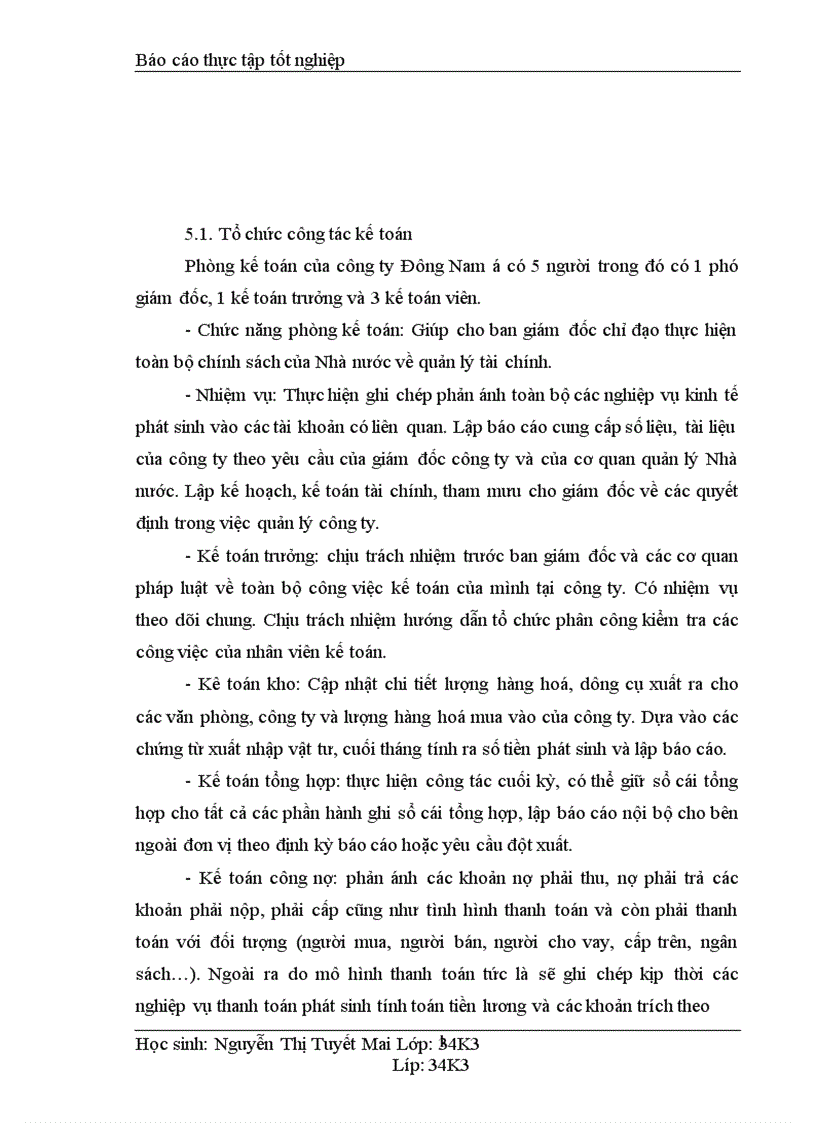 image for page Kế toán tiền lương và các khoản trích theo lương tại Công ty cổ phần Thương Mại và dịch vụ kỹ thuật Đông Nam á 1
