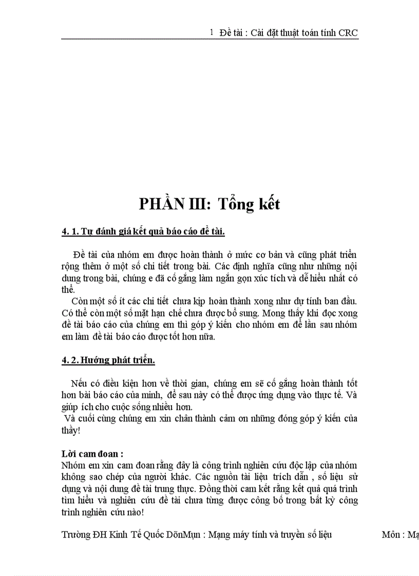 image for page Cài đặt thuật toán tính CRC 1