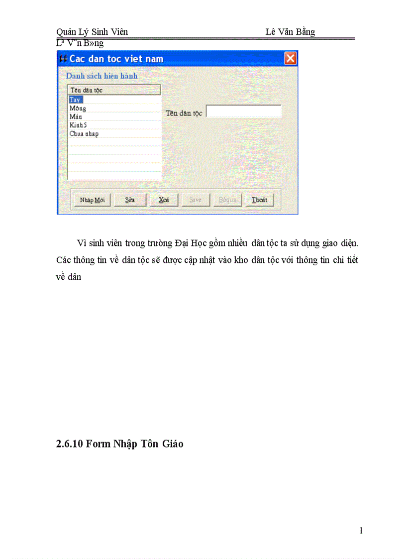 image for page Phân Tích Và Thiết Kế Hệ Thống Quản Lý Sinh Viên