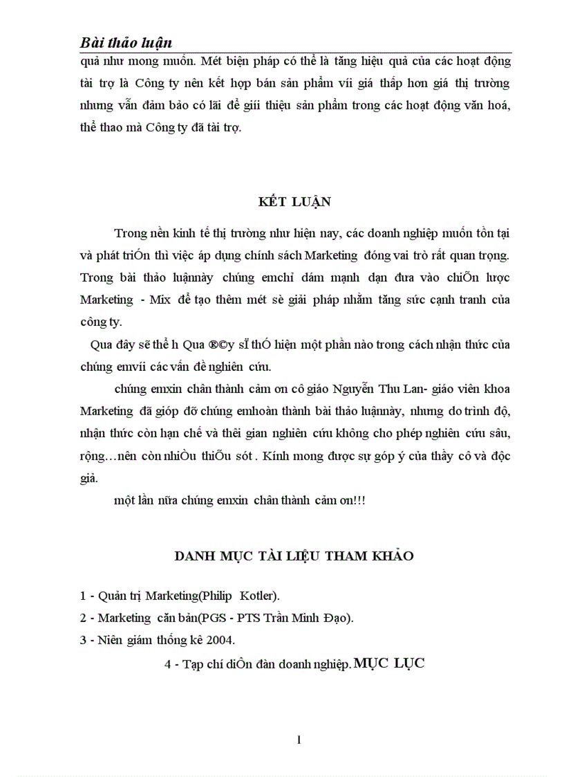 image for page Phân tích đánh giá thực trạng sản phẩm Bia Hà Nội trên thị trường Miền Bắc và một số biện pháp Marketing trong cạnh tranh của công ty Bia Hà Nội với các sản Bia phẩm cùng loại 1