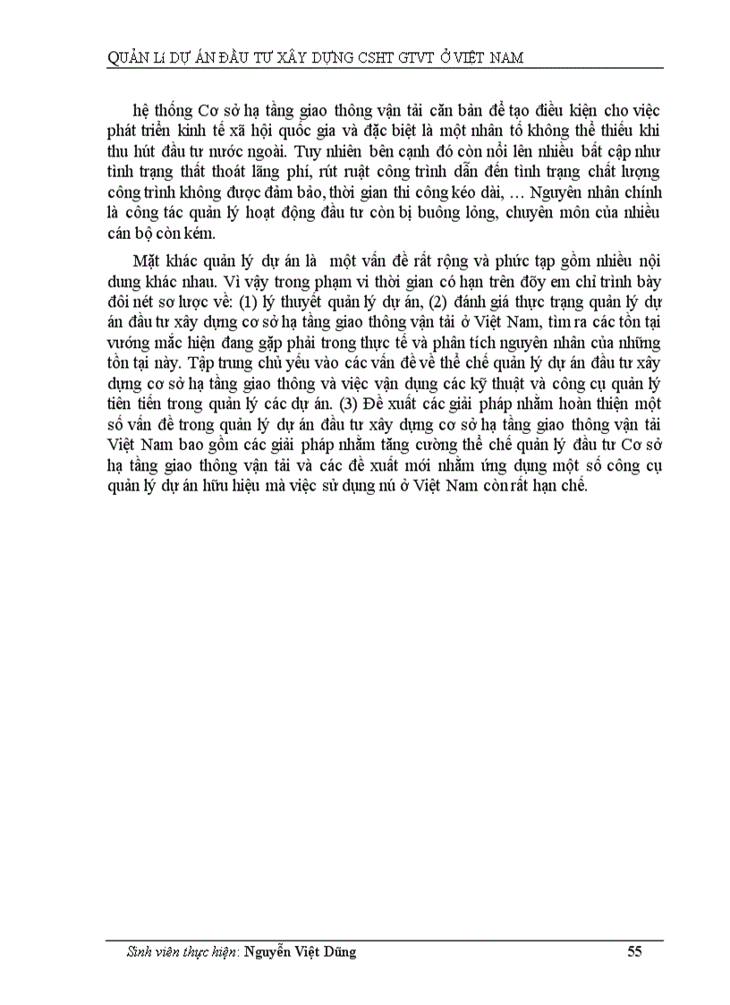 image for page Quản lý dự án đầu tư xây dựng CSHT GTVT ở Việt Nam 1