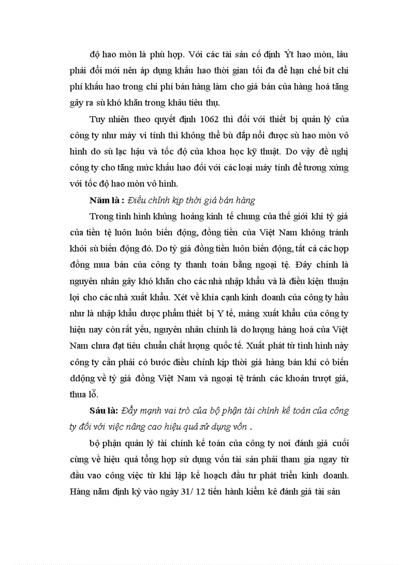 image for page Những phương hướng và biện pháp nâng cao hiệu quả sử dụng vốn tại công ty dược phẩm thiết bị y tế Hà Nội 1