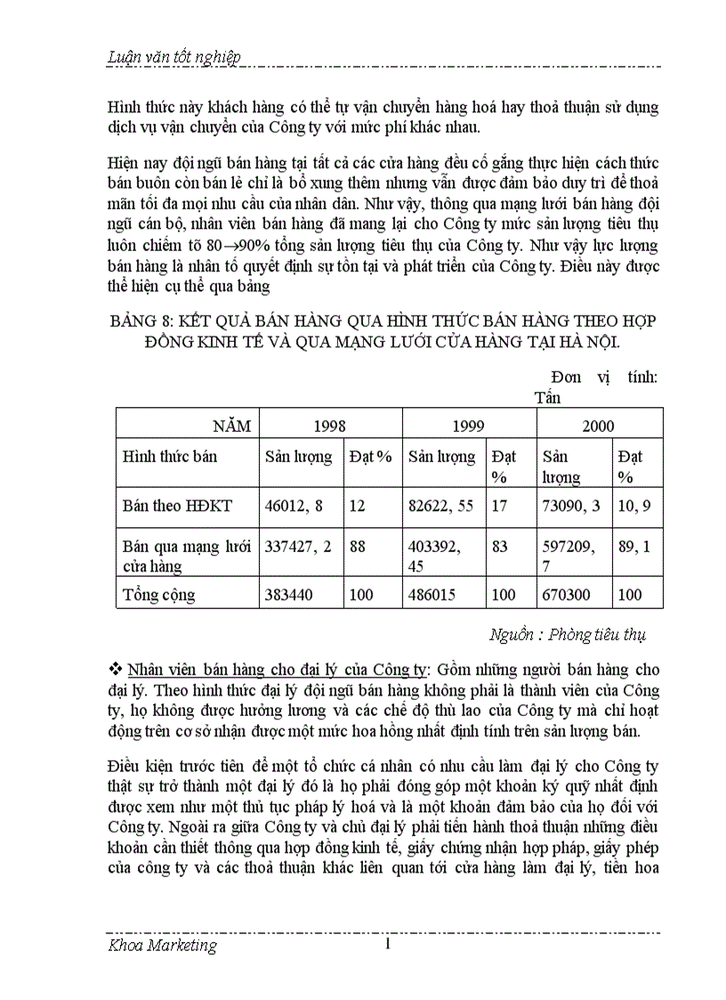 image for page Đẩy mạnh bán hàng cá nhân trong hoạt động tiêu thụ ở Công ty VTKTXM 1