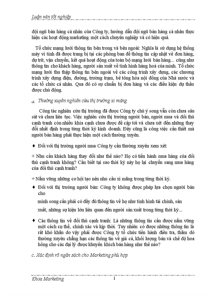image for page Đẩy mạnh bán hàng cá nhân trong hoạt động tiêu thụ ở Công ty VTKTXM 1
