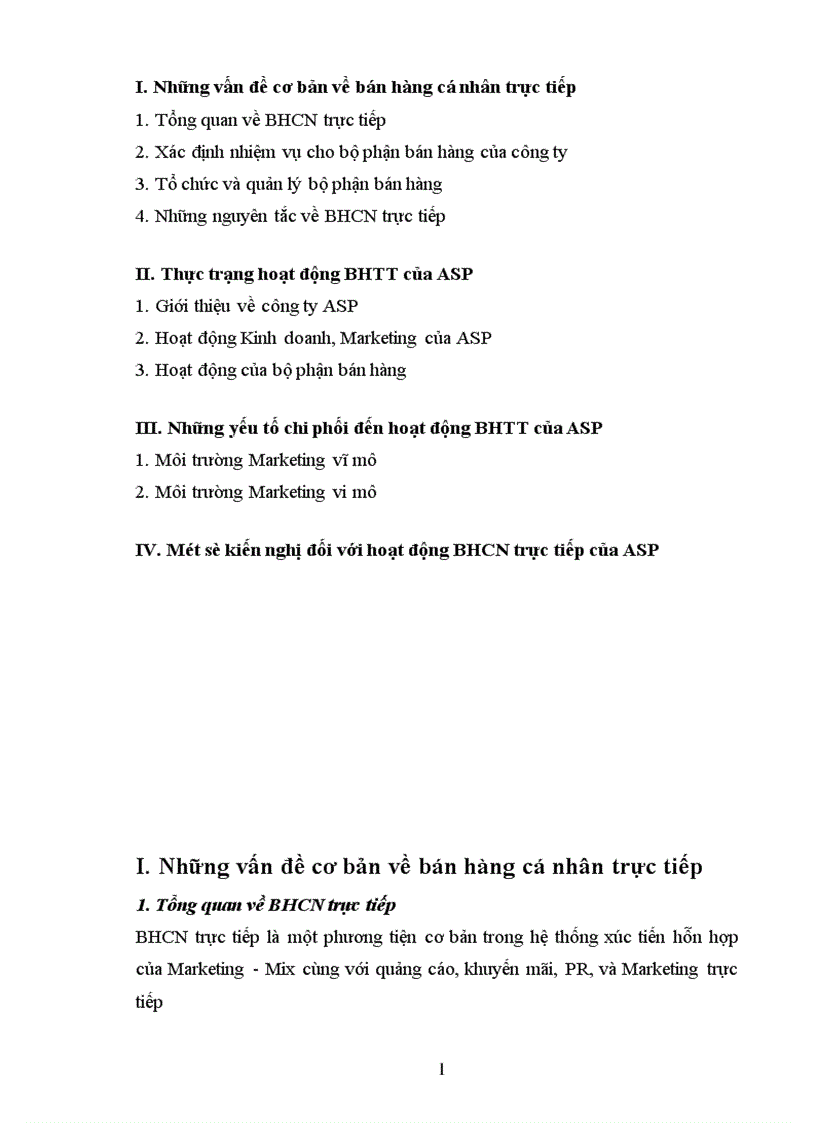 image for page Thực trạng hoạt động BHTT của ASP