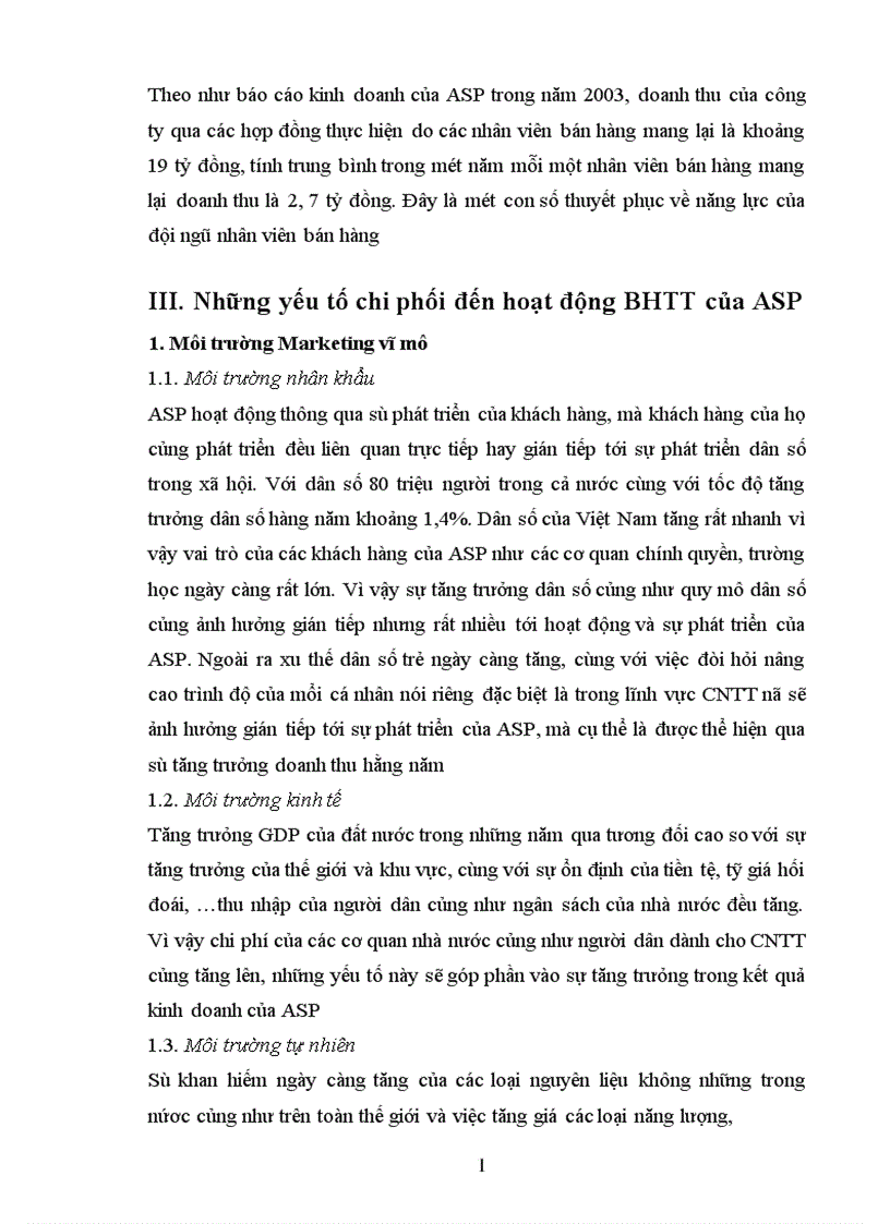 image for page Thực trạng hoạt động BHTT của ASP