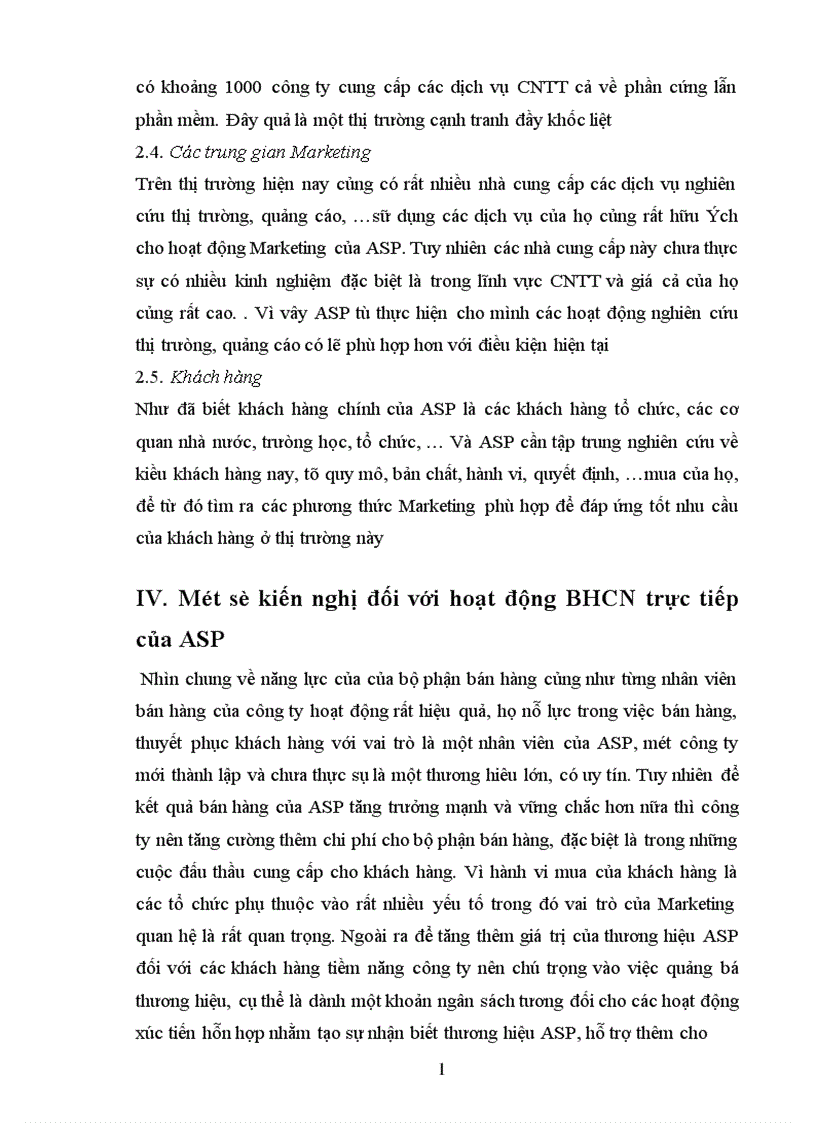 image for page Thực trạng hoạt động BHTT của ASP