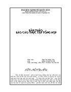 Báo cáo thực tập tổng hợp của Công ty cổ phần ô tô vận tải Hà Tây 1