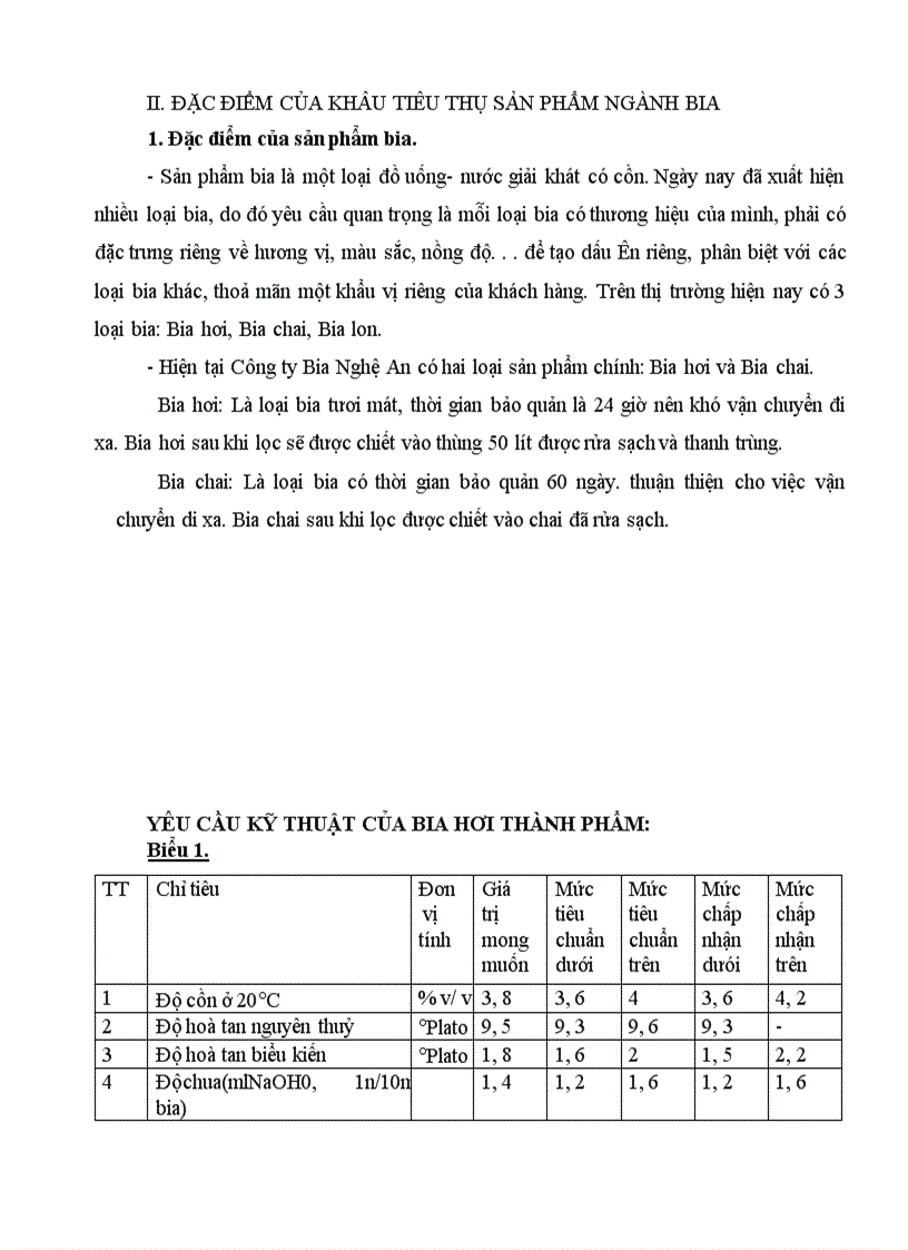 image for page Một số biện pháp thúc đẩy tiêu thụ sản phẩm bia tại Công ty cổ phần Bia Nghệ An 1