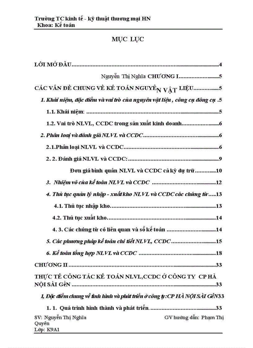 image for page Hoàn thiện kế toán nguyên vật liêu ở công ty cổ phần Hà Nội Sài Gũn
