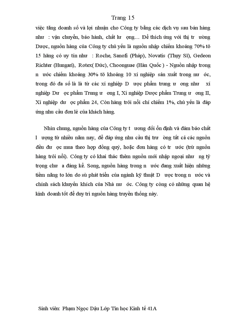 image for page Phân tích và thiết kế hệ thống thông tin quản lý kho vật tư tại công ty NC E JSC