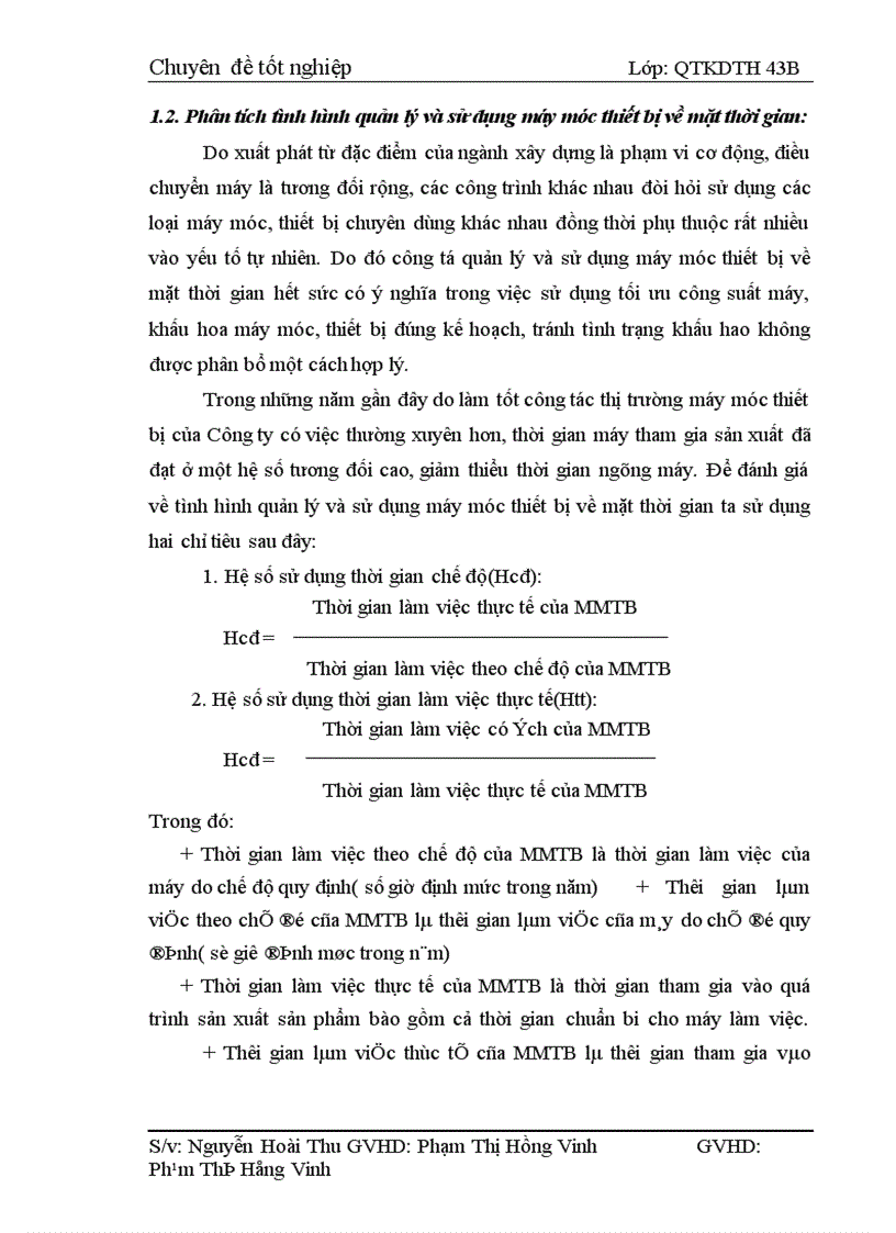 image for page Một số giaỉ pháp nhằm nâng cao công tác quản lý và sử dụng máy móc thiết bị tại Công ty Xây Dựng Công Trình Giao Thông 810